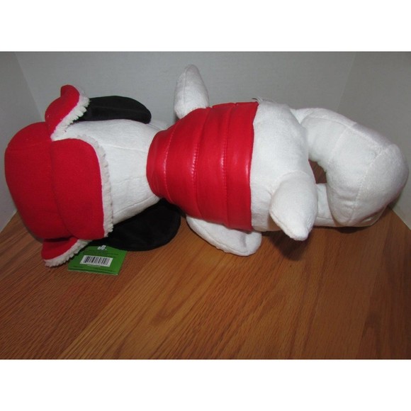Exclusive MACY'S 2015 Signature Holiday Christmas SNOOPY Plush Toy Puppy Dog NWT - Picture 5 of 10